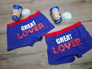 2x sheepworld Boxershorts GREAT LOVER Größe L Neu & OVP