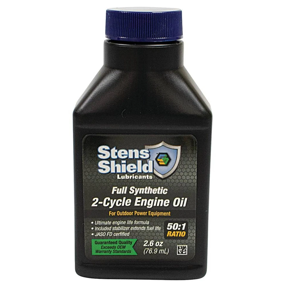 Engine Oil For 2-Cycle, 50:1 Full Synthetic, Twenty-four 2.6 Bottles; 770-264 - Image 2 of 4