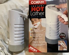 Conair Instant Hot Lather Machine HLM10 Shaving Cream Dispenser  (Open box)
