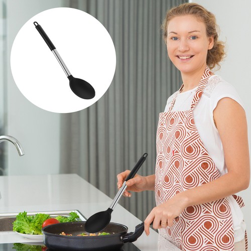 Silicone Cooking Spoon Spatulas for Nonstick Cookware Utensil Kitchenware