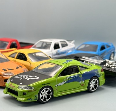 Jada Fast Furious Set Of 7 Lightenin Eclipse Charger Skyline
