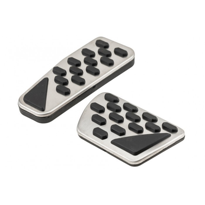 Pédales pour Jeep Wrangler IV en aluminium brossé de qualité supérieure JL