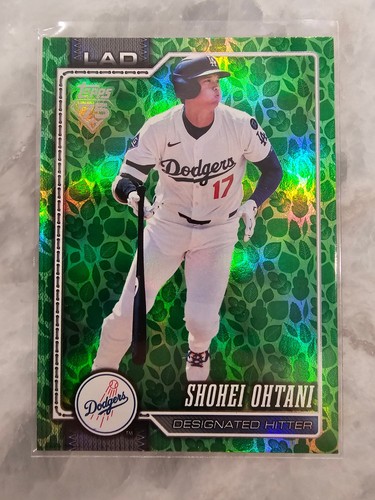 2026 Topps Shohei Ohtani Green Holo 75th Anniversary Dodgers #200 🔥🔥