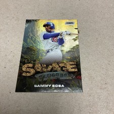 2025 Topps Stadium Club Chicago Cubs Sammy Sosa Savage Insert Card