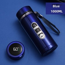 Stainless Steel Thermos Water Bottle Vacuum Flask LED Temperature Display Travel