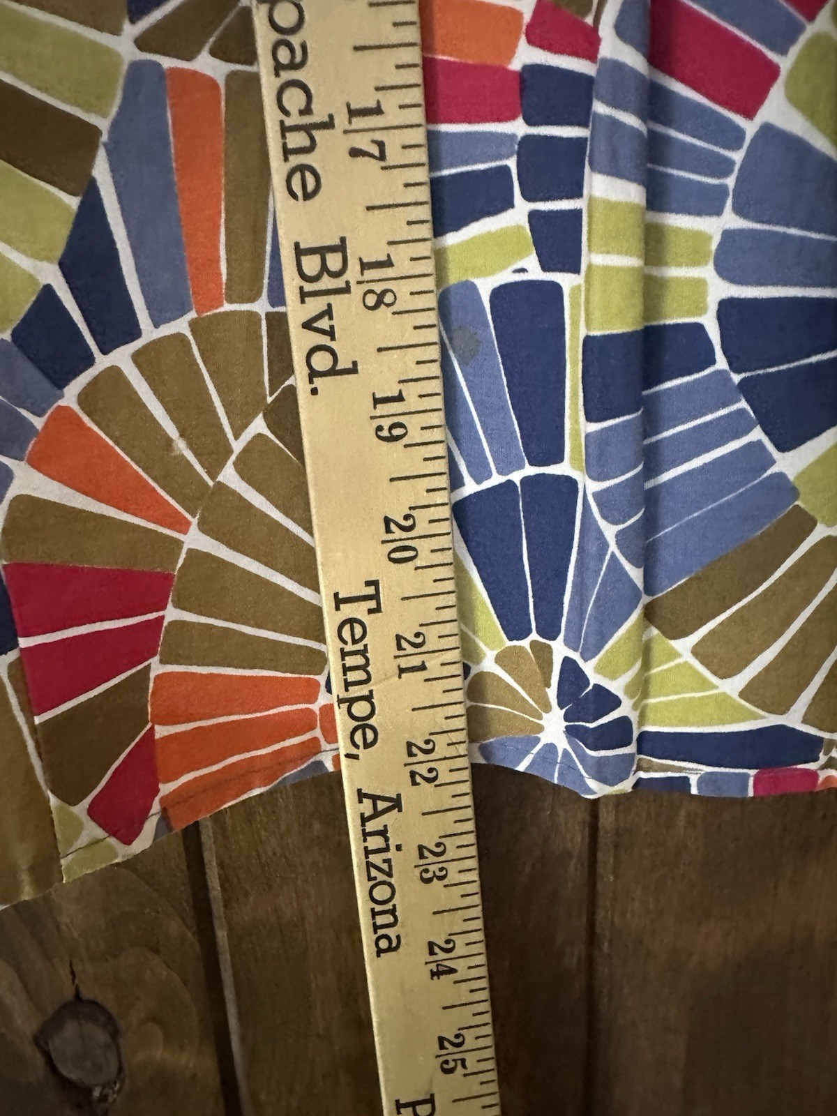 Talbots Multicolor Circle Patterned Skirt Small C… - image 4