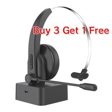 NEW Bluetooth 6.0 Wireless Headset With Noise Cancelling Mic For Phones PC