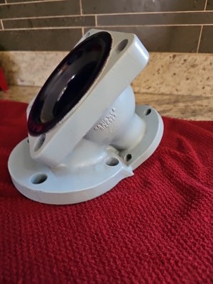 Pfaudler glass lined tank bottom plug valve body Size??  3'' 2'' 2''  ID PICTUES