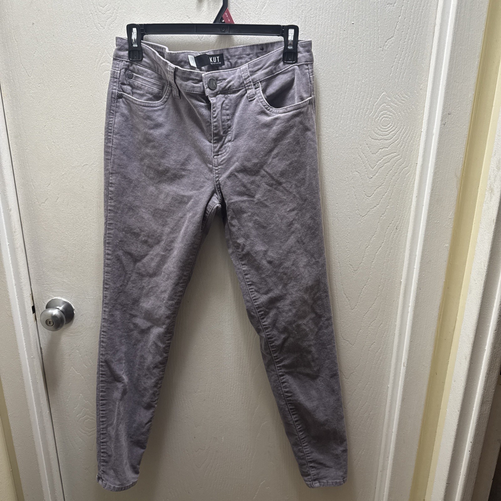 Women’s Kut From The Kloth Size 6 Gray Diana Skinny Pants