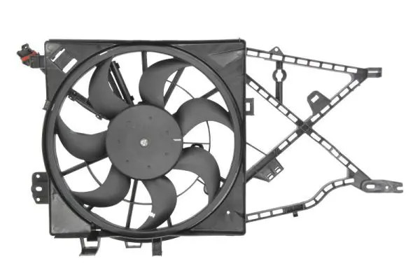 Kühlerventilator hinter dem Kühler D8X025TT THERMOTEC für OPEL VECTRA B CC - Bild 2