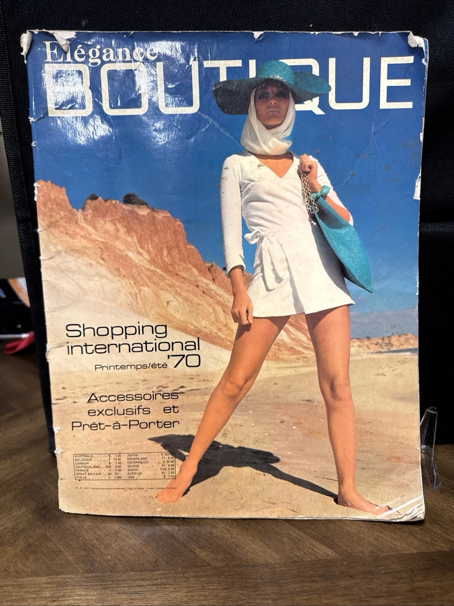 Las mejores ofertas en Fashion 1940-1979 revistas en francés | eBay