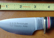 VTG. Club Collectible RARE! Unusual Marbles Knife Prototype Rare USA