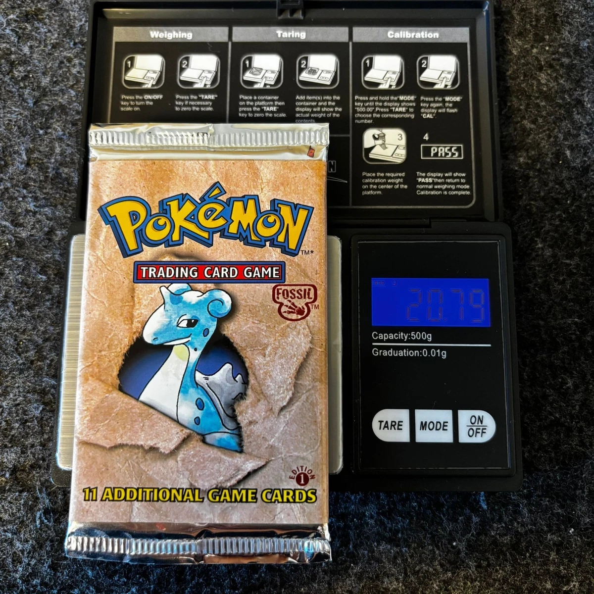 Preços baixos em Pokémon TCG Fossil Lacrado Collectible Card Game