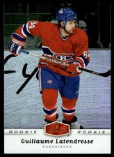 2006-07 Flair Showcase Guillaume Latendresse Rookie Montreal Canadiens #316