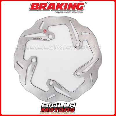 WH8101R BREMSSCHEIBE VORNE RECHTS BRAKING APRILIA SRV 850 2014 - WAVE FIXED -