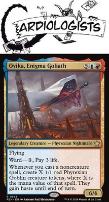 Ovika, Enigma Goliath 0663 | Magic the Gathering MTG | Foundations | Rare | NM