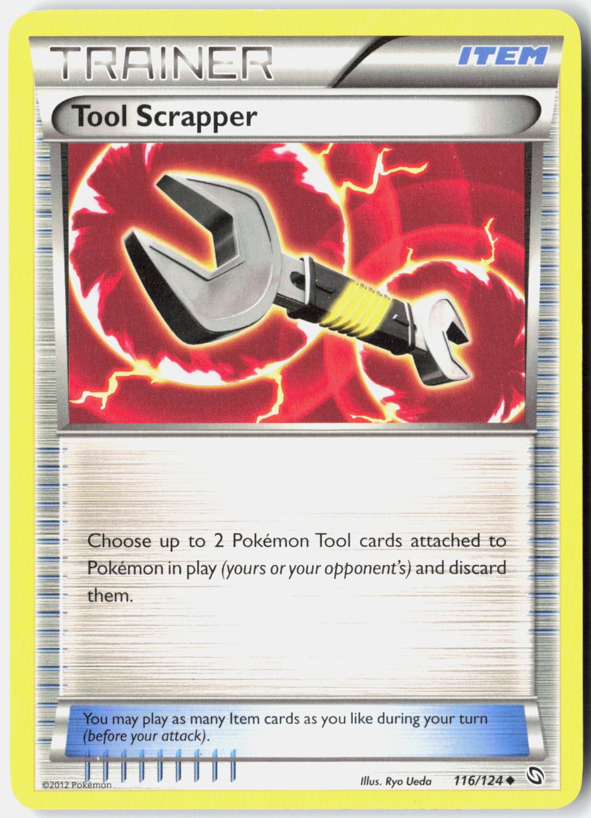 Tool Scrapper Dragons Exalted 116/124 Pokemon Card Normal