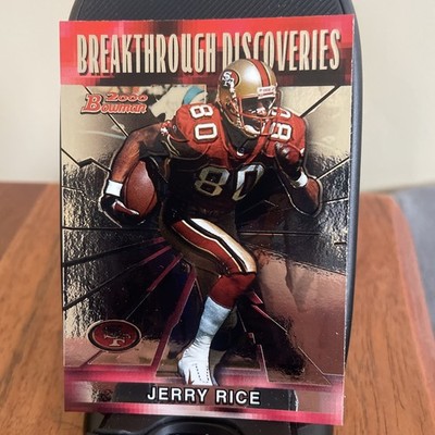 2000 Bowman Break Through Discoveries Jerry Rice #BD1