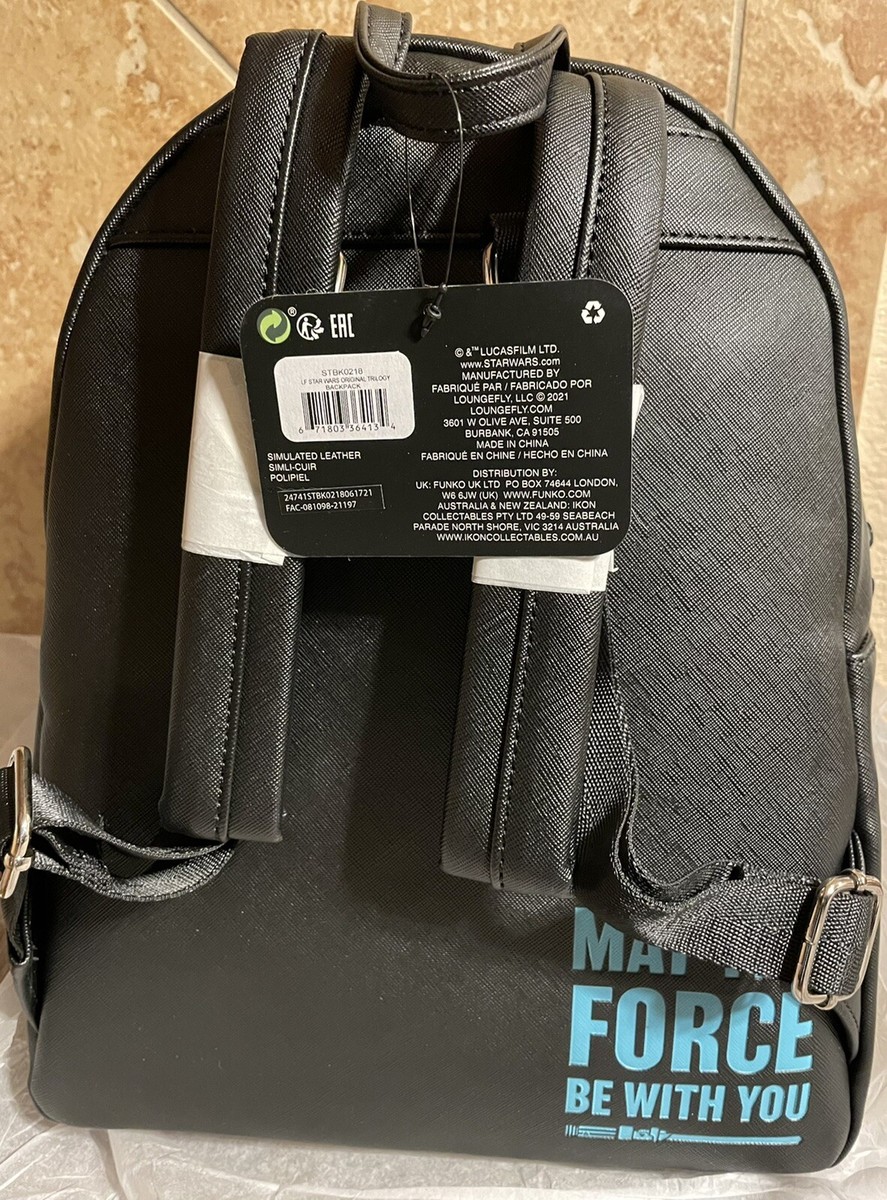 LOUNGEFLY STAR WARS ORIGINAL TRILOGY MINI BACKPACK; NEW! | eBay display picture 2
