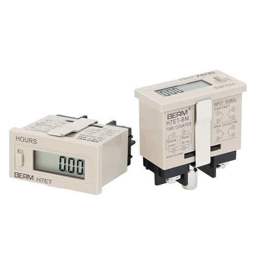 Display LCD secondo/minuto/ora contatore elettrico H7ET-BVM 6 cifre elettronico - Foto 5 di 8