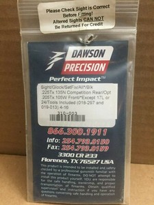 Dawson Precision Sights Various Models you choose