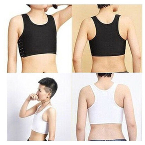 1Pcs Trans Lesbian Tank Tops Corset Breast Binder Durable Chest Shaper - Picture 11 of 22