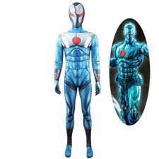 Iron Man Costume Cosplay Tony Stark Bodysuit For Kids Adult