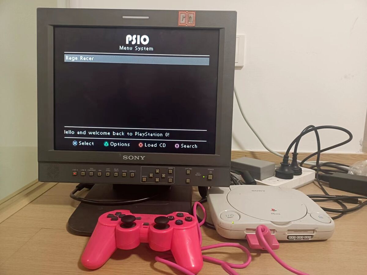 Original PS1 with psio installed Unable to read the CD-ROM drive