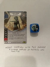Aayla Secura - Jedi General 29 Star Wars Destiny Card W/ Die