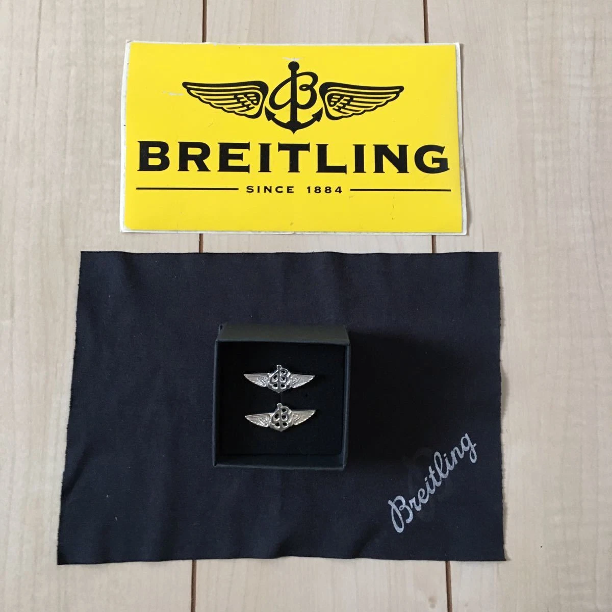 Breitling cufflinks best sale
