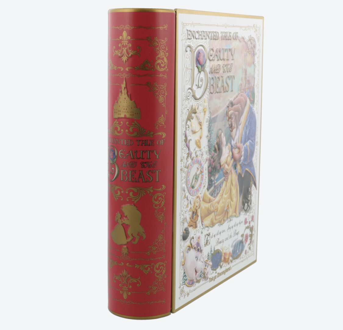 Tokyo Disney Resort 2020 Beauty & The Beast Book Chocolate Can Box