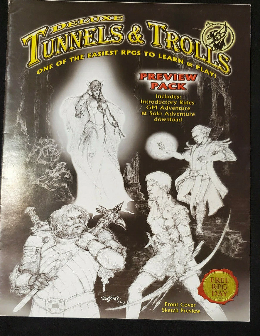 Tunnels Trolls, The Second Big RPG Released After Original, 42 OFF