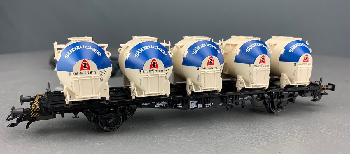 HO Märklin 48534 Set - DB Flat Car for PA 