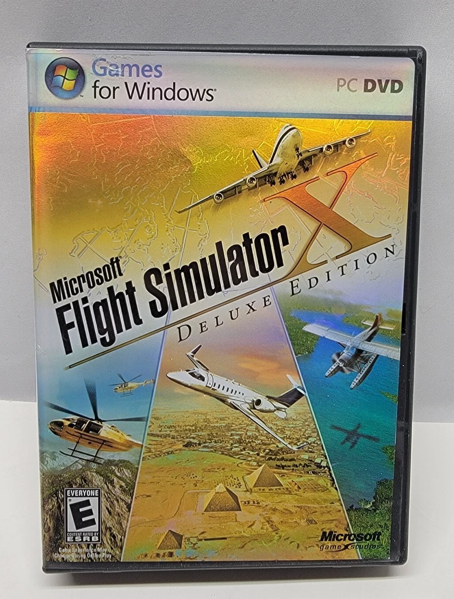 PC Region Free Microsoft Flight Simulator X Video Games for sale