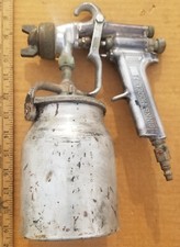 Binks Model 7 Paint Spray Gun W/ 36SD 36SB Nozzle  Cup