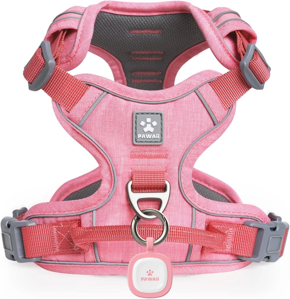 Dog Harness for Small Dogs No Pull, No Pull Dog Harness with Pet ID Tag, No Chok