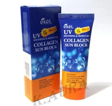 [Ekel]Soothing & Moisture Collagen Sun Block SPF50 PA +++ 70ml/Waterproof,Primer