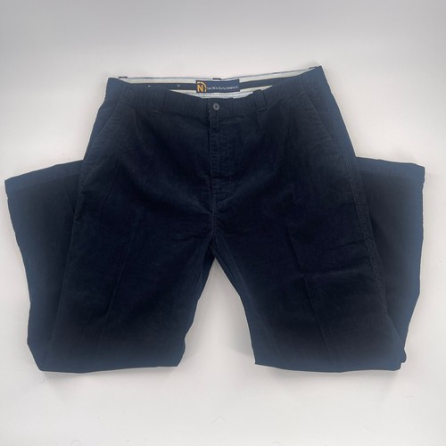 VINTAGE Nautica Corduroy Pants Mens Size 38x30 Blue