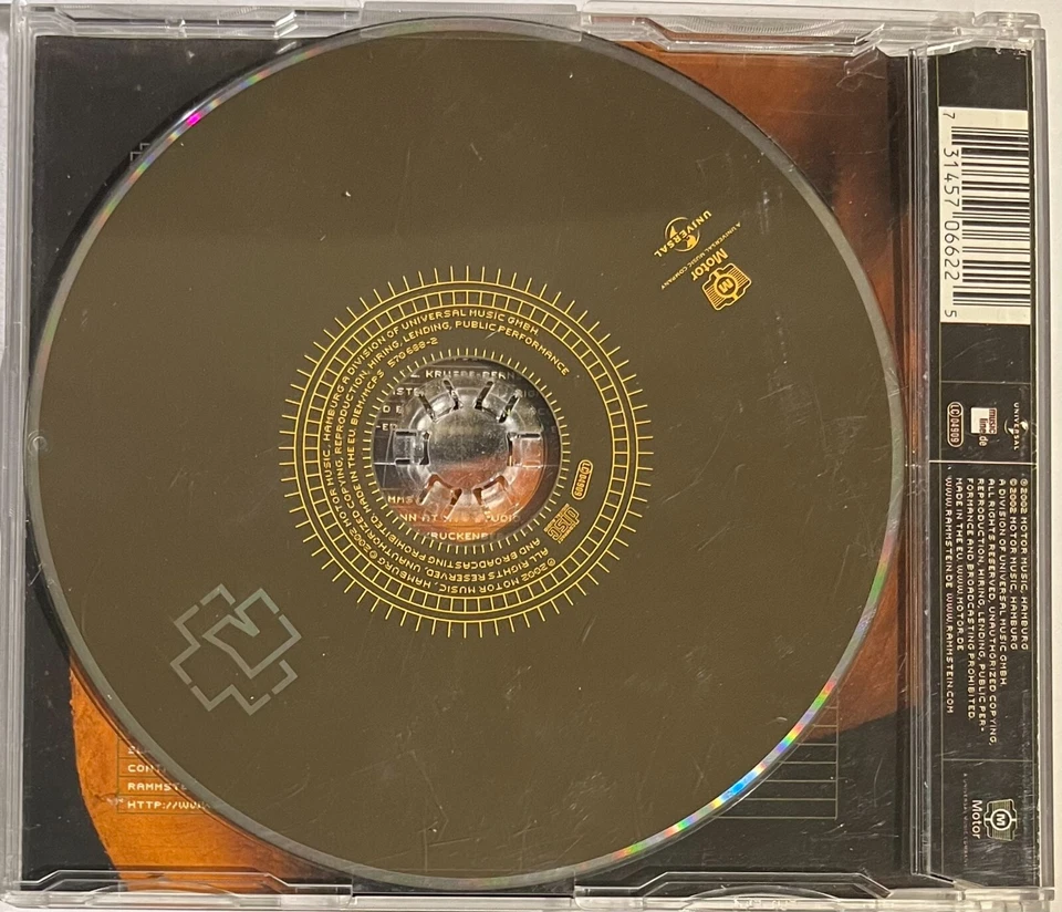 Rammstein - Mutter + 5/4 + Mixe Maxi CD 4 Tracks incl. Sticker on Jewelcase NEU - Bild 4 von 4