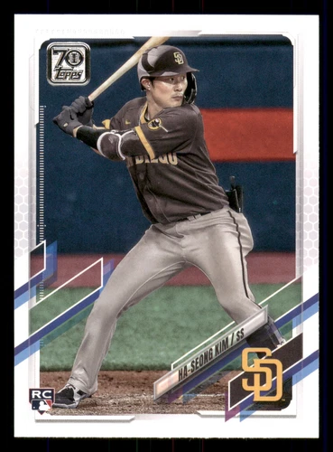 2021 Topps Ha-Seong Kim #398  RC San Diego Padres