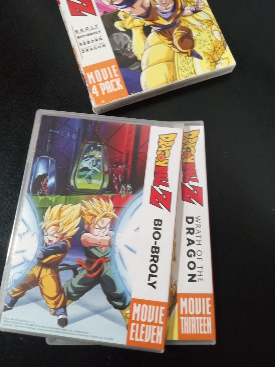 Dragon Ball Z: Movie Collection 4 Pack (4 Discs) | eBay