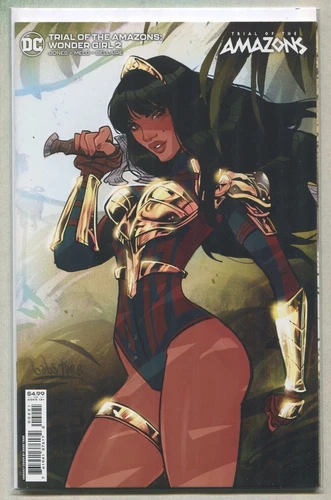 Trial Of The Amazons-Wonder Girl  #2 NM VARIANT Cover DC Comics CBX200