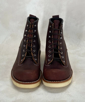 Size 8.5 D (41.5 Euro) Red Wing Lineman 2906 Boots Made In USA. Factory Seconds - Imagen 1 de 4