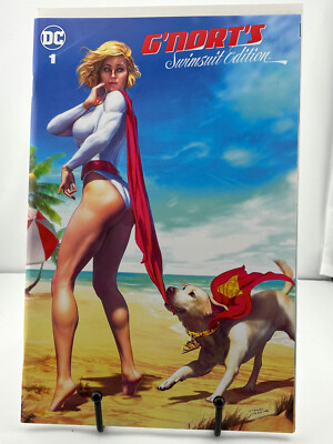 G'NORT'S SWIMSUIT EDITION #1 Coppertone Power-Girl Tiago Da Silva Trade - NM