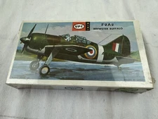 UPC F2A2 BREWSTER BUFFALO FLIGHT SERIES 1:72 Japan SEALED vintage model kit