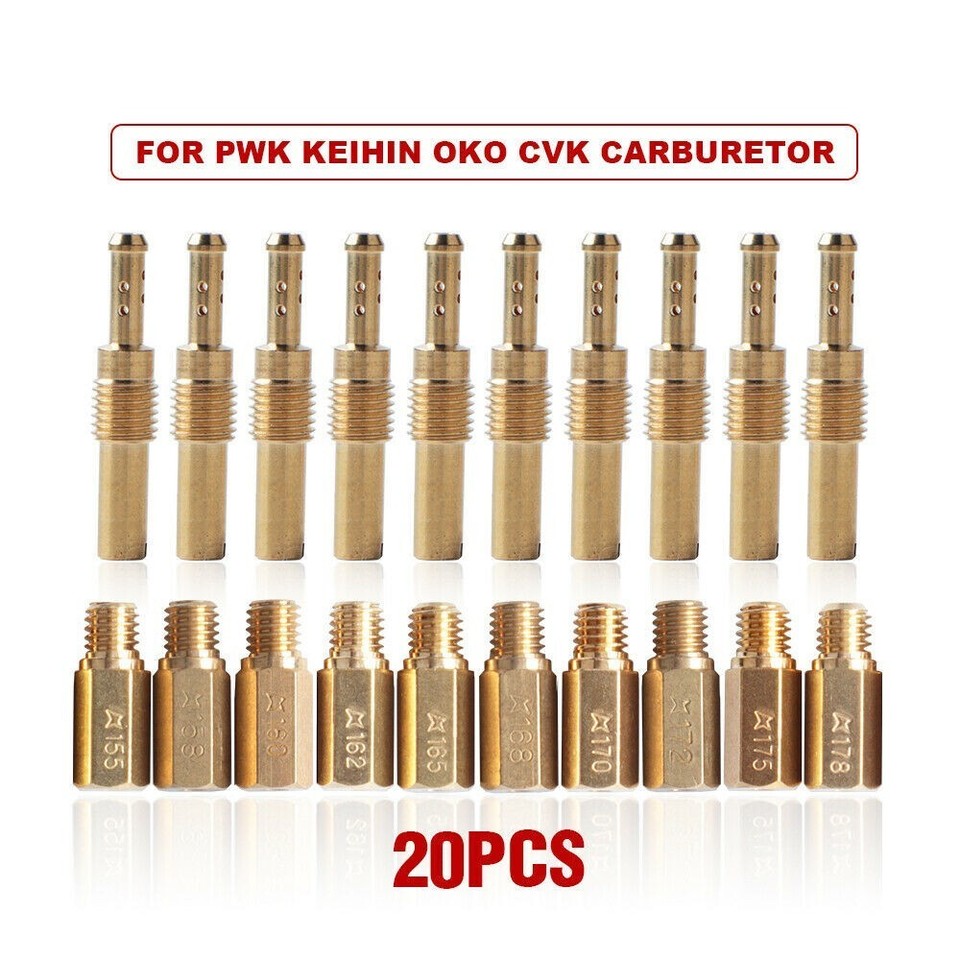 20Pcs/ Carburetor Main Jet KitSet And Slow/Jet/ For OKO CVK CarbPart