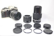 Nikon FE10 fotocamera pellicola + zoom-NIKKOR 43-86mm F/3.5 + 200mm F/4 + TC-...