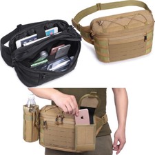 Outdoor Tactical Sling Bag Military MOLLE Crossbody Pack Chest Shoulder Backpack