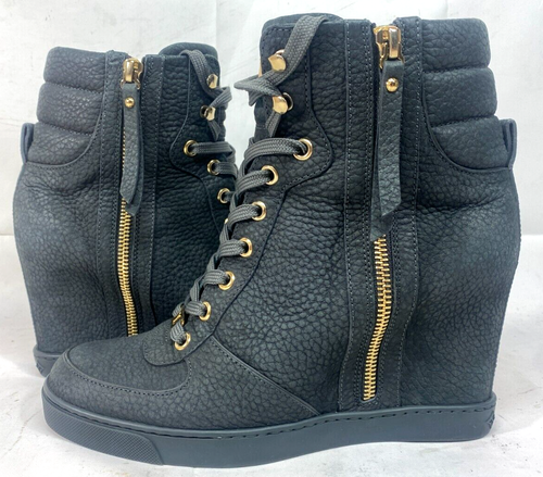 Louis Vuitton MS0153 - Leather Lace-Up Neutrals Boots - Size - US 7 / EUR 37.5 - Picture 10 of 14