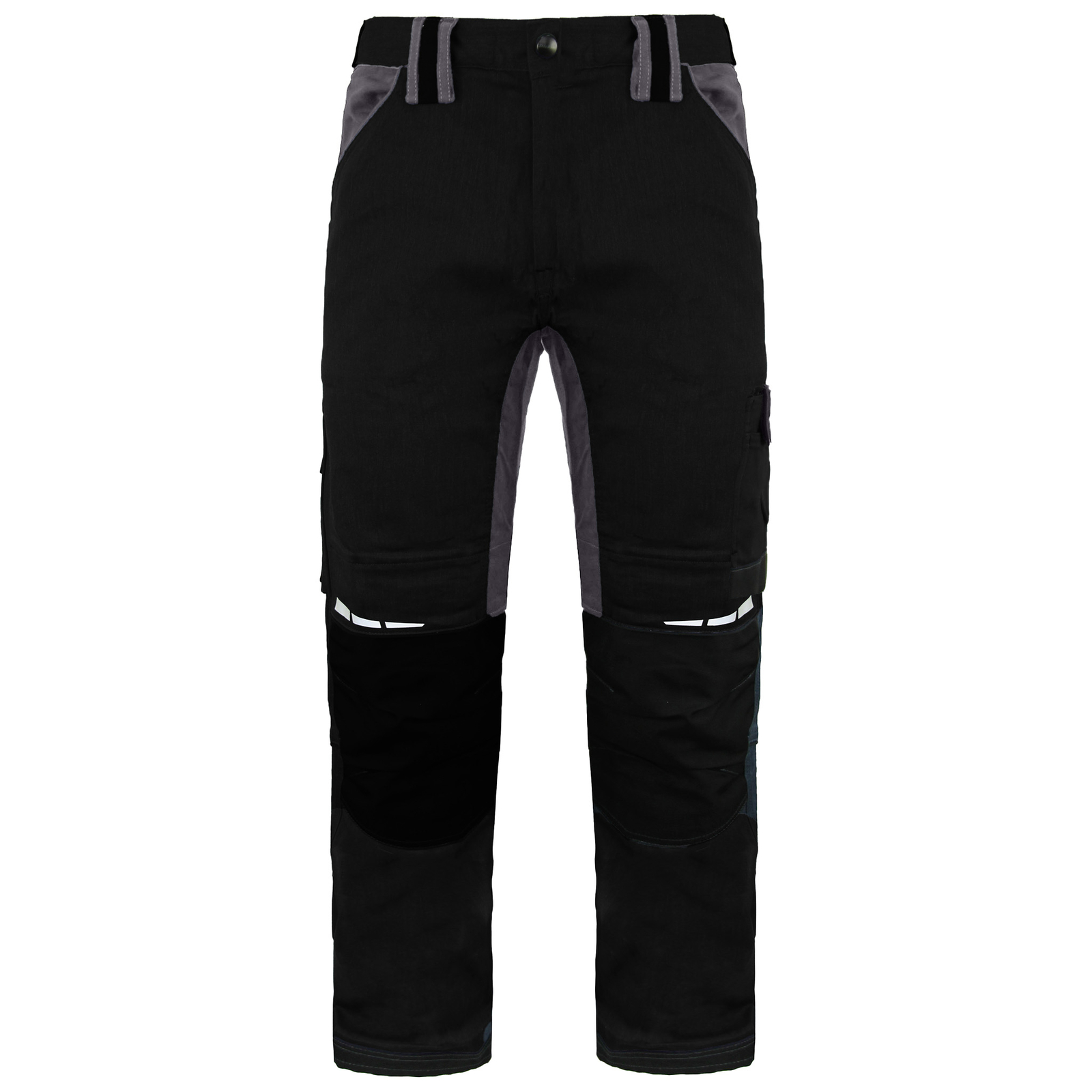 Dickies GDT Premium Kneepad Trousers Black Grey Mens Workwear Bottoms